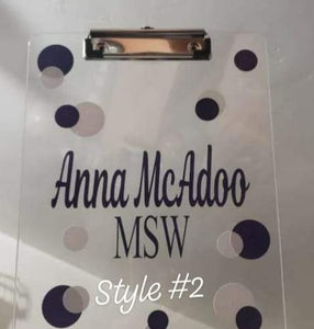Social Worker Personalized Set- Tote, Clipboard, and Shirt
