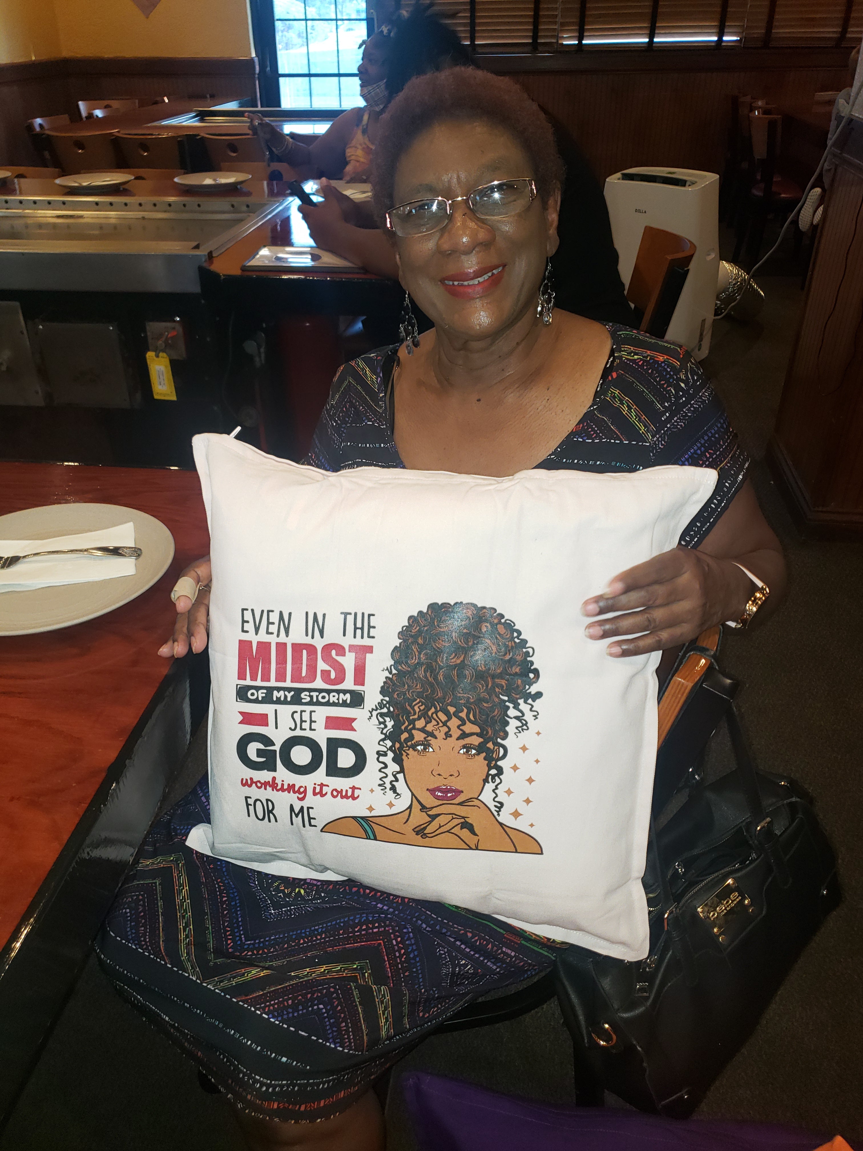 Even in the midst pillow