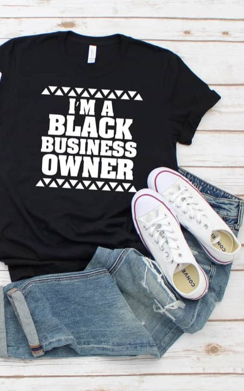 Black Business Owner Tee